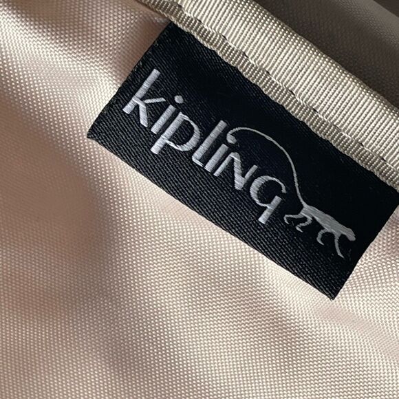 Kipling Seoul Black Large School Backpack Padded Laptop Sleeve Multi Pockets
